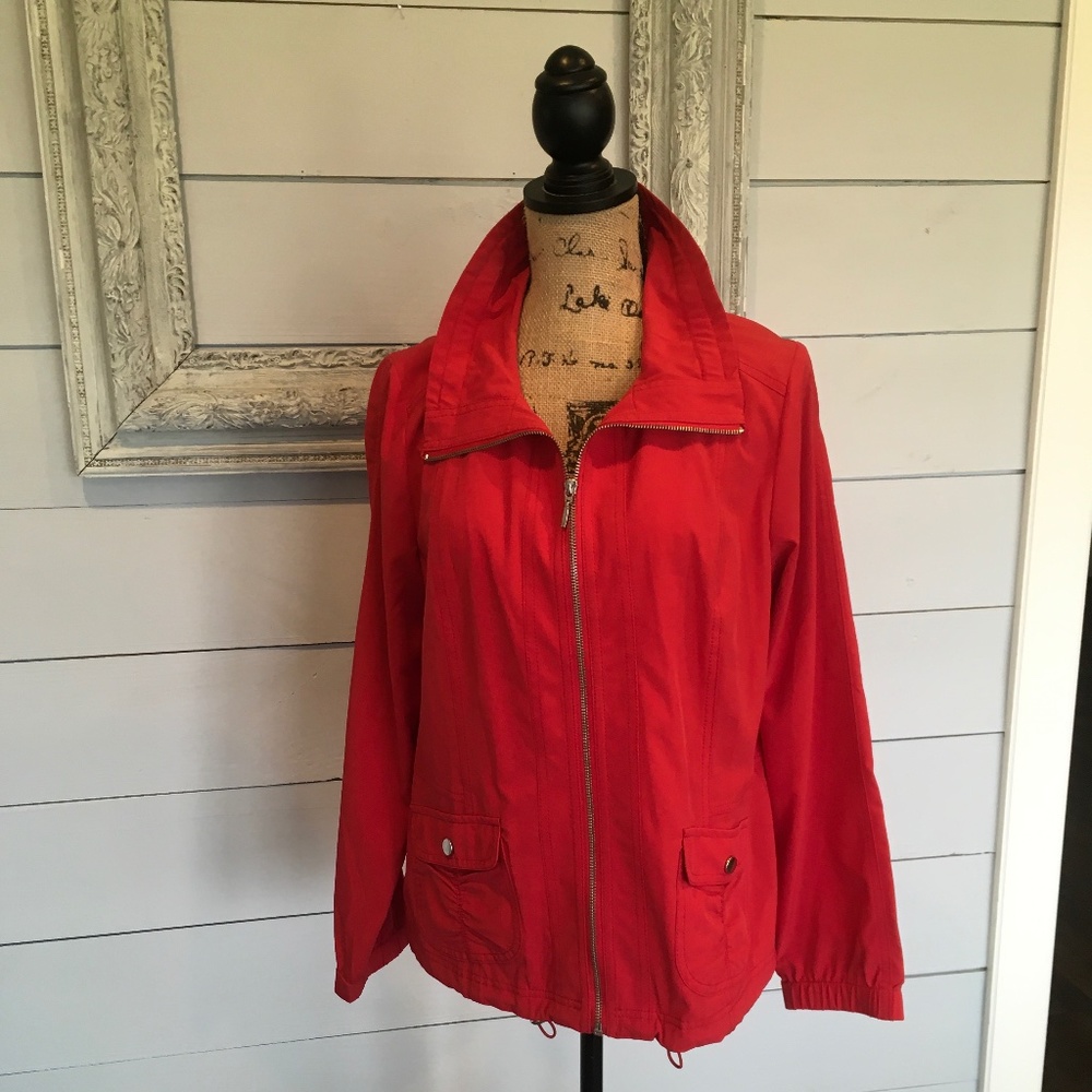 Chico’s Zenergy  Red Jacket